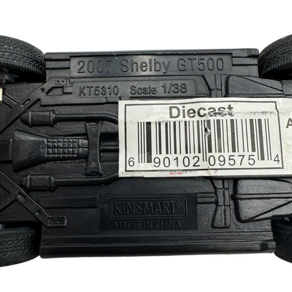 Kinsmart 2007 Shelby GT 500 Model Car 1/36 Scale KT5310 Diecast Pull Back Action - Picture 14 of 15